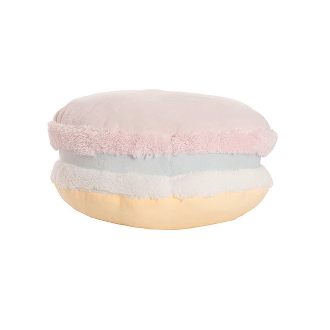 Macaron Cookie Squish Pillow Pink (30cmD)