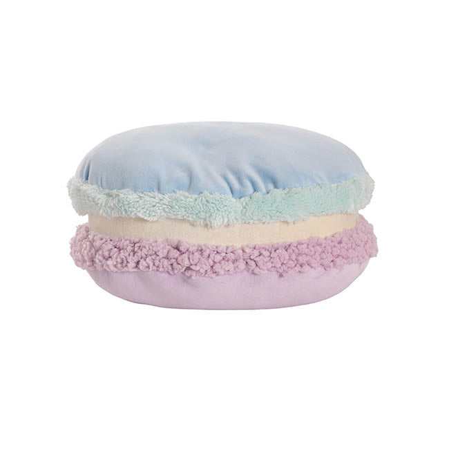Macaron Cookie Squish Pillow Blue (30cmD)