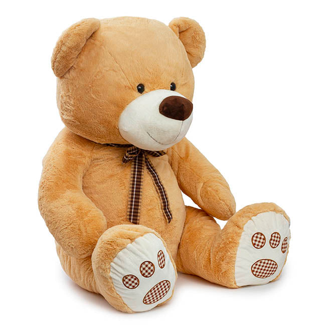 Large Teddy Bear Brown (90cm Sitting)