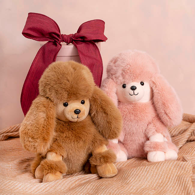 Puppy Soft Plush Toy Brown (25cmST)