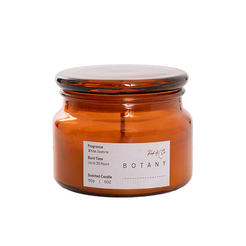 Botany Jar Scented Candle — White Jasmine (150g)